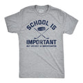 Mens School Is Important But Hockey Is Importanter T Shirt Funny Sports Tee Mens Funny T Shirts Cool Tees Soft Stylish...