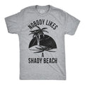 Mens Shady Beach Funny Shirts Vacation Funny Vintage Novelty Hilarious T shirt Mens Funny T Shirts Cool Tees Soft Stylish...
