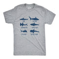 Mens Shark Nope T Shirt Funny Fear Of Sharks Breeds Graphic Novelty Tee For Guys Mens Funny T Shirts Cool Tees Soft...