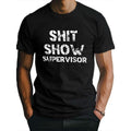 Mens Shit Show Graphic Tee - Moisture-Wicking, Comfort Fit for Active Lifestyle