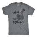 Mens Smashed Squatch T Shirt Funny Drunk Big Foot Sasquatch Beer Drinking Joke for Guys Mens Funny T Shirts Cool Tees...