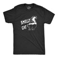 Mens Smelly Cat T shirt Funny Skunk Novelty Gift Dad Joke Humorous Graphic Tee Hoodie, Sweatshirt | GrindPrints.com