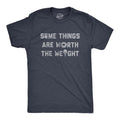 Mens Some Things Are Worth The Weight T Shirt Funny Junk Food Sweets Lovers Tee For Guys Mens Funny T Shirts Cool Tees...