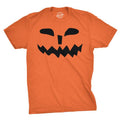 Mens Spikey Teeth Pumpkin Face Funny Fall Halloween Spooky T shirt Mens Funny T Shirts Cool Tees Soft Stylish Casual...