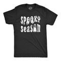 Mens Spooky Season T Shirt Funny Creepy Halloween Ghost Fall Lovers Tee For Guys Mens Funny T Shirts Cool Tees Soft...