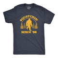 Mens Squatchin Since 88 T Shirt Funny Cool Retro Sasquatch Bigfoot Novelty Tee for Guys Mens Funny T Shirts Cool Tees...