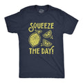 Mens Squeeze The Day T Shirt Funny Lemons Citrus Motivational Graphic Tee Mens Funny T Shirts Cool Tees Soft Stylish...