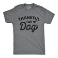 Mens Thankful For My Dog T Shirt Funny Cute Pet Puppy Thanksgiving Graphic Tee Mens Funny T Shirts Cool Tees Soft Stylish...