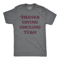 Mens Thanksgiving Cooking Team T Shirt Funny Turkey Day Dinner Chef Graphic Tee Mens Funny T Shirts Cool Tees Soft...
