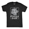 Mens The Female Gaze T Shirt Funny Staring Medusa Joke Tee for Guys Mens Funny T Shirts Cool Tees Soft Stylish Casual...