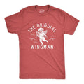 Mens The Original Wingman T Shirt Funny Valentines Day Cupid Tee For Guys Mens Funny T Shirts Cool Tees Soft Stylish...