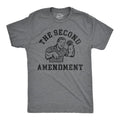 Second Amendment Funny Bear Arms Pun Joke Guys Funny Cool Soft Casual Menswear Funny Sarcastic Short Sleeve Novelty Guys Dark Grey T-Shirts, Hoodie, Sweatshirt