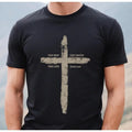 Mens The Way The Truth The Life Cross Tshirt, Christian Dad Fathers Faith Tee Shirt Gift, Rugged Cross Shirt Hoodie,...