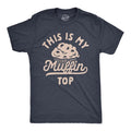 Mens This Is My Muffin Top T Shirt Funny Fat Rolls Baked Muffins Joke Tee For Guys Mens Funny T Shirts Cool Tees Soft...