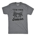 Mens Tis The Season T Shirt Funny Thanksgiving Turkey Football Lovers Tee for Guys Mens Funny T Shirts Cool Tees Soft...