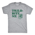 Mens Trilo Bite Me T Shirt Funny Rude Ancient Extinct Arthropod Joke Tee For Guys Mens Funny T Shirts Cool Tees Soft...