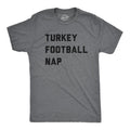 Mens Turkey Football Nap T Shirt Funny Thanksgiving Dinner Tee For Guys Mens Funny T Shirts Cool Tees Soft Stylish Casual...
