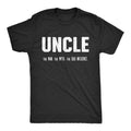 Mens Uncle The Man The Myth The Bad Influence T-Shirt DRG Funny Sarcastic Family Tee planbtwistedtea Hoodie, Sweatshirt