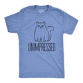 Mens Unimpressed Funny Cat Dad T-Shirt Hilarious Kitty Graphic Tee Pet Lover Mens Funny T Shirts Cool Tees Soft Stylish...