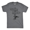 Mens Unpopular Opinions T Shirt Funny Old Road Signs Joke Tee For Guys Mens Funny T Shirts Cool Tees Soft Stylish Casual...