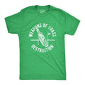 Mens Weapons Of Grass Destruction T Shirt Funny Golf Clubs Sarcastic Tee Mens Funny T Shirts Cool Tees Soft Stylish...