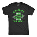 Whatever Tickles Your Pickle Funny Jar Pickles Saying Joke Guys Funny Cool Soft Casual Menswear Sarcastic Funny Food Short Sleeve Black T-Shirts, Hoodie, Sweatshirt