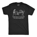 Mens When The G Falls Off The Graveyard Sign T Shirt Funny Partying Rave Cemetary Joke Tee For Guys Mens Funny T Shirts...