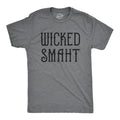 Wicked Smaht Funny Boston Accent Smart Hilarious Funny Cool Soft Casual Menswear Funny Teacher Short Sleeve Novelty Guys Dark Grey T-Shirts, Hoodie, Sweatshirt