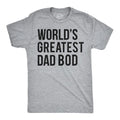 Mens Worlds Greatest Dad Bod T Shirt Perfect Gift for Dad Funny Father's Day Tee Mens Funny T Shirts Cool Tees Soft...