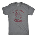 Mens Yall Need Santa T Shirt Funny Xmas Party Jesus St Nicholas Lovers Tee for Guys Mens Funny T Shirts Cool Tees Soft...