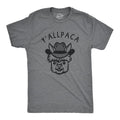 Mens Yallpaca T Shirt Funny Sarcastic Alpaca Joke Graphic Novelty Tee For Guys Mens Funny T Shirts Cool Tees Soft Stylish...