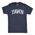 Mens Yawn T Shirt Funny Silly Sleepy Tired Exhaustion Joke Tee For Guys Mens Funny T Shirts Cool Tees Soft Stylish Casual...