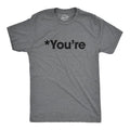 Mens You're T Shirt Funny Grammar Nerd Spelling Your Englisg Spelling Error Graphic Tee Mens Funny T Shirts Cool Tees...