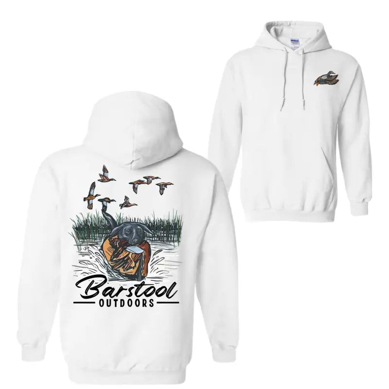 Menswear Barstool Outdoors Duck Hunt Ii Hoodie Sweatshirt T-Shirt, Trendy Shirtstyle{n002}2 | GrindPrints.com