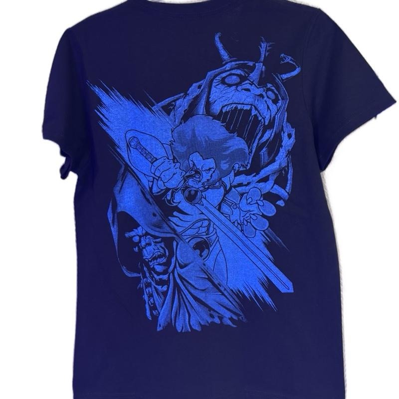 Menswear Top - Cats T-shirts for Men's with Unique Blue Graphic Design Crewneck Hoodie, Sweatshirt | GrindPrints.com