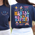 Mental Health Matters Shirt Breathable Casual Outfit Breathable Casual Breathable Casual Comfort Comfortable Top Tshirt...