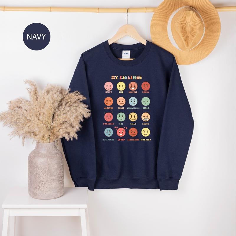 Mental Health Shirt, My Feelings Sweatshirt, Emotions Hoodie | GrindPrints.com