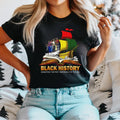 Merch Black History Melanin T-Shirt, African Women Pride Shirt, Proud Of Black History Tee, Afro Women Gift Tee, Black...