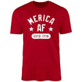 Merica AF Uniex Shirt Hoodie, Sweatshirt | GrindPrints.com