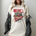 Merica Nuka Cola Tee, Happy 4th Of July, Retro Gaming Appeal Streetwear, Perfect Gift For Fan, Unisex Heavy Comfort Color...