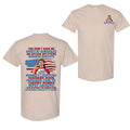 Merica t-shirt,you don't have no whistlin' bungholes,no spleen splitters whisker biscuits. Comfort Cotton, Full Color,...