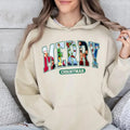 Merry Christmas 90s Movies Crewneck, Vintage Christmas Movies Shirt, Retro Xmas Movies Sweatshirt, Family Reunion Hoodie,...
