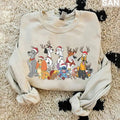 Merry Christmas Dogs Sweatshirt Tshirt, Dog Christmas Shirt, Dog Mom Shirt, Dog Lovers Shirt, Christmas 2024 Tee Hoodie