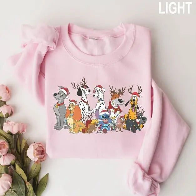 Merry Dogs Retro Dog Vintage Shirt Dog Mom Shirt Dog Lovers Movie Shirt 2024 T-Shirts, Hoodie, Sweatshirt