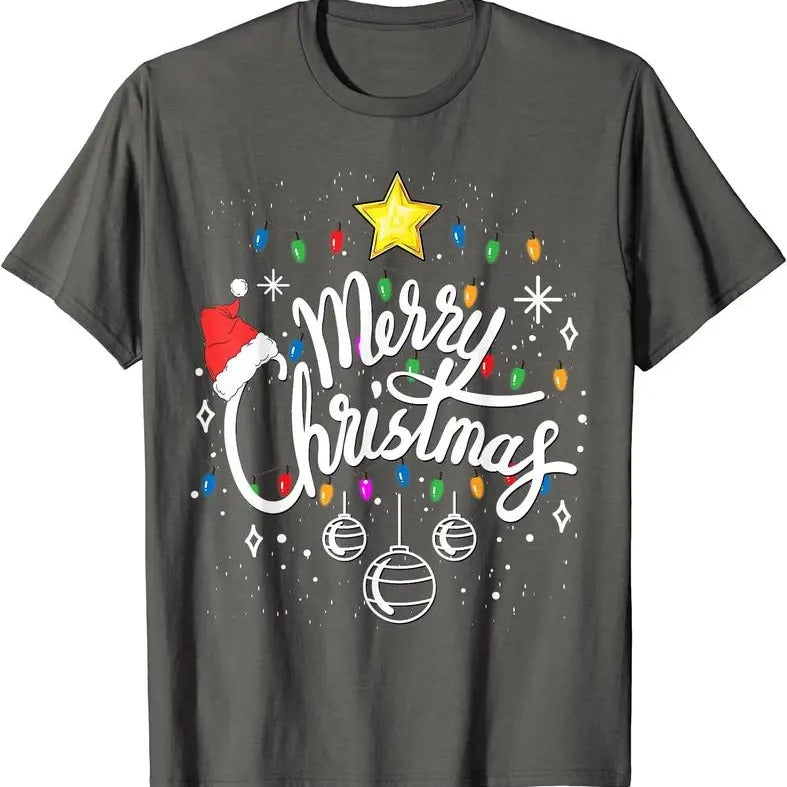Merry Christmas Family Unisex Classic T-Shirt, Funny Christmas T-Shirt Cotton Tshirt Hoodie, Sweatshirt | GrindPrints.com