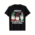 Merry Christmas Gnomes Xmas Family Men T-Shirt Made in USA Hoodie, Sweatshirt | GrindPrints.com