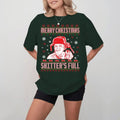 Merry Christmas Shitter's Full Trump Shirt, Trump Christmas 2024, Donald Trump Christmas Sweatshirt, Funny Trump...