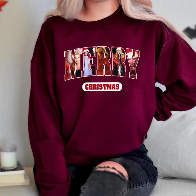 Merry Christmas Stevie Nicks Shirt Sweatshirt Hoodie, Christmas Sweatshirt, Gift For Her | GrindPrints.com