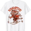 Merry Creepmas: Krampus is Coming - Ugly Christmas Horror T-Shirt Hoodie, Sweatshirt | GrindPrints.com