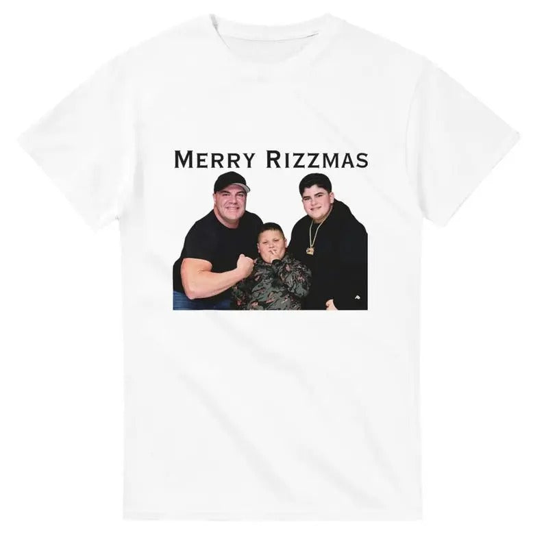 Merry Rizzmas - Costco Guys T-Shirt - The Rizzler - Funny T-shirt Hoodie, Sweatshirt | GrindPrints.com